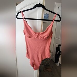 Andie One Piece Swimsuit In Beautiful Pink
